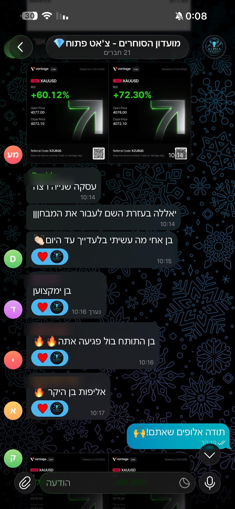 רגע מהקבוצה