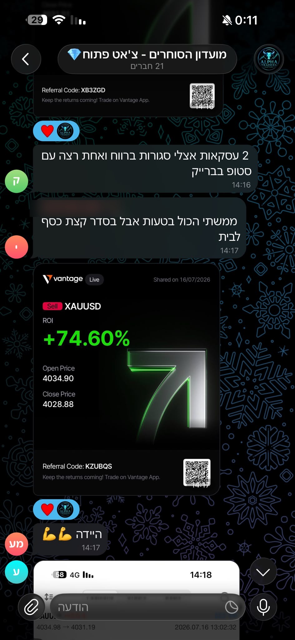 רגע מהקבוצה